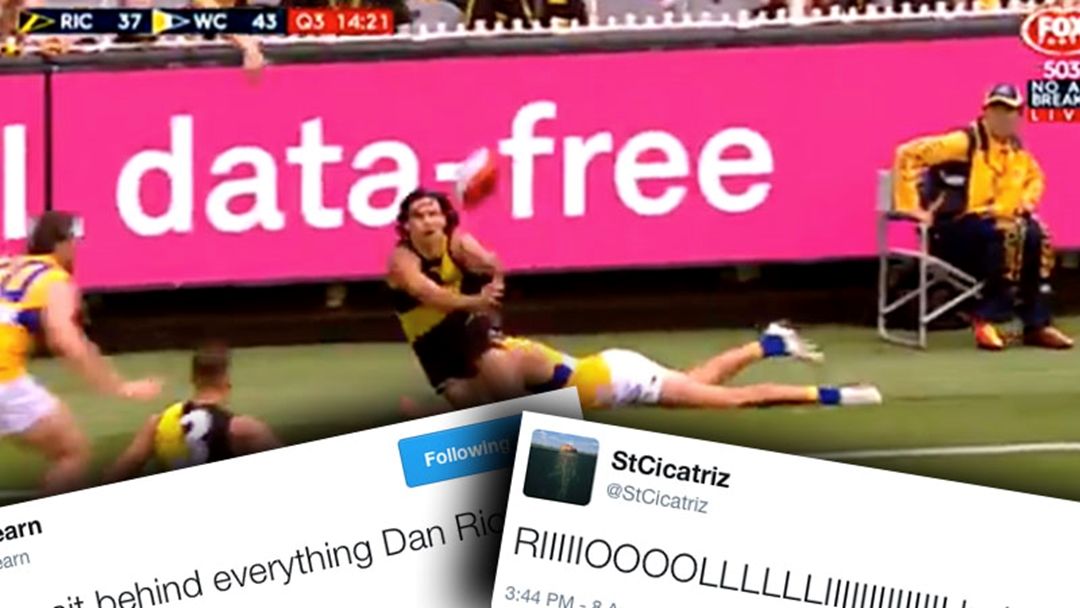 Article heading image for Fans React To Daniel Rioli's Goal Of The Year Contender