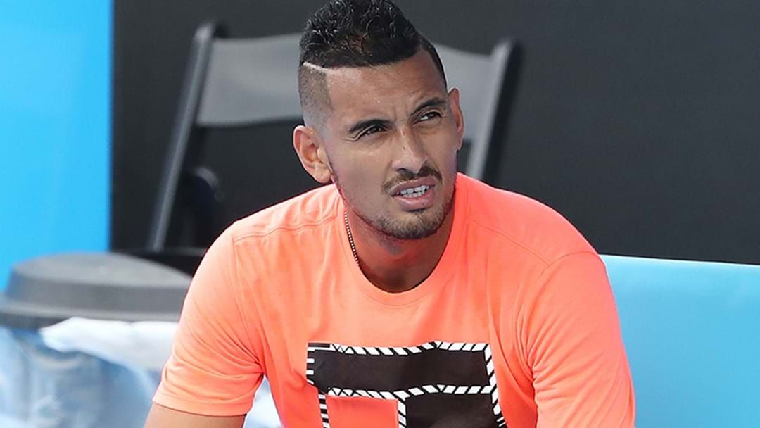 Article heading image for Nick Kyrgios Forced To Withdraw From Next Tournament