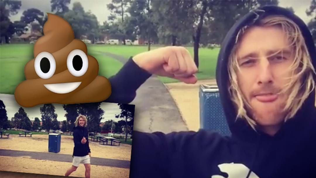 Article heading image for Dyson Heppell Has Quickly Become The King Of Dog Poo Trick Shots