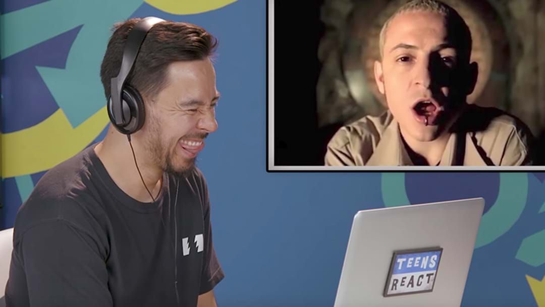 Article heading image for WATCH: Linkin Park React To Teens Reactions To Linkin Park
