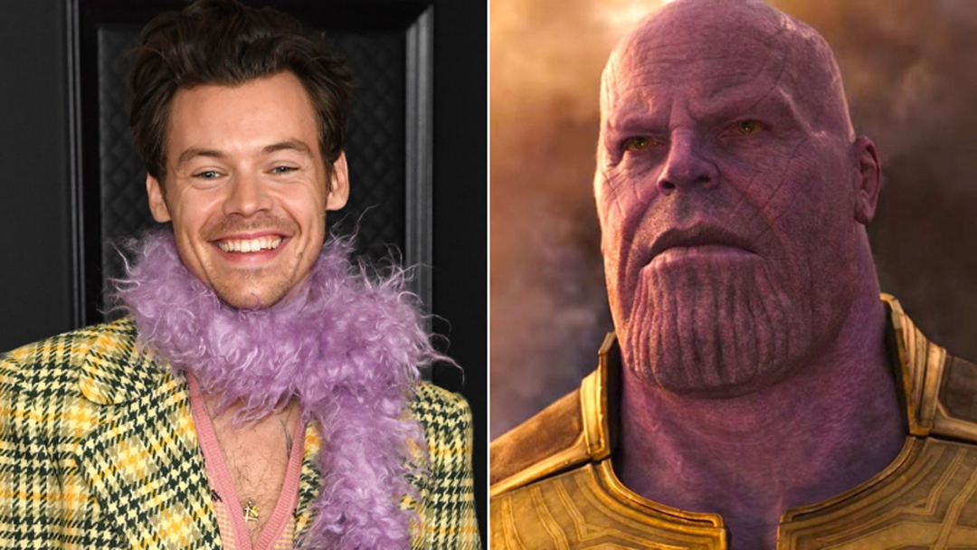 Article heading image for Harry Styles Is Joining Marvel As Thanos' Sexy Brother!