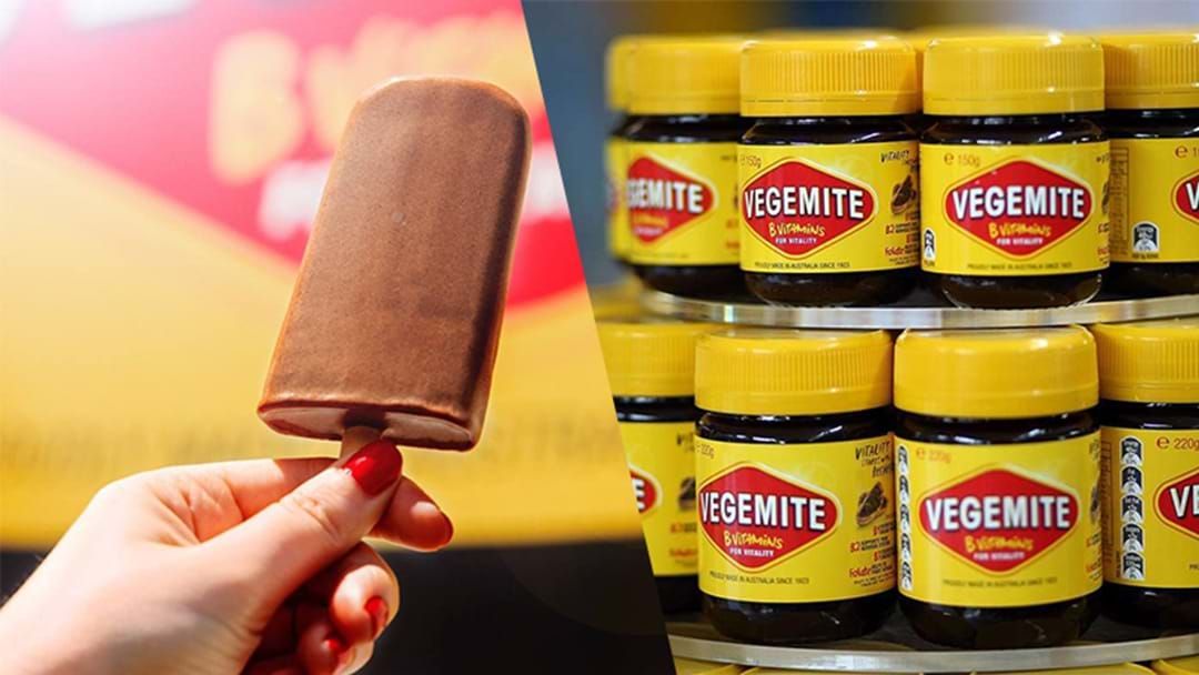 Article heading image for Vegemite Ice Poles Exist Now In Case You Want To Keep Cool And Vomit Repeatedly
