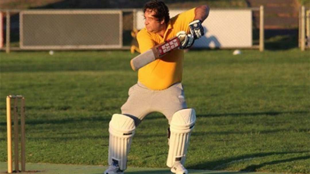 Article heading image for Carnage At Mick Molloy's Mount Eliza Cricket Game