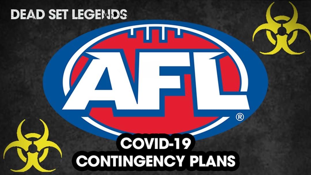 Article heading image for AFL COVID-19 Contingency Plans With Jay Clark