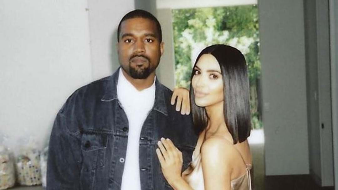 Article heading image for Kanye West Gave Kim Kardashian A Hologram Of Her Late Dad For Her 40th