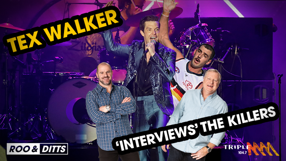 Article heading image for Tex Walker 'Interviews' The Killers Singer Prank
