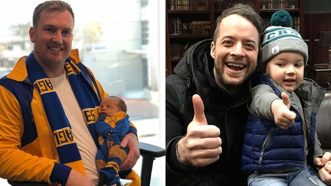 Article heading image for Hamish Blake Gives Xavier His Parenting Advice As A New Dad