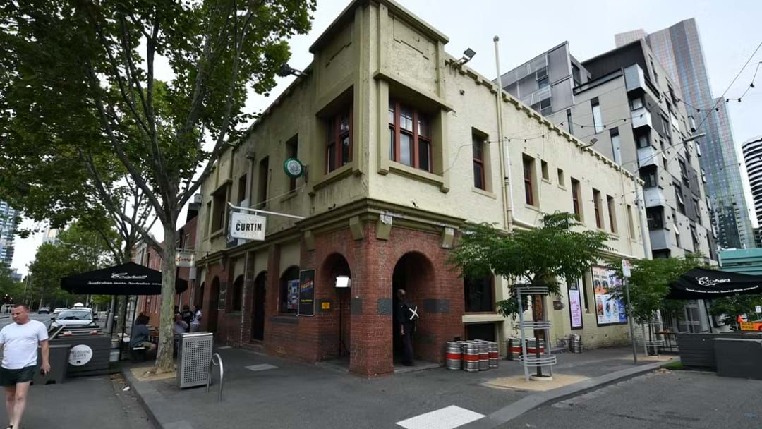 Article heading image for Union Declares 'Green Ban' On Redevelopment Of Historic Curtin Hotel