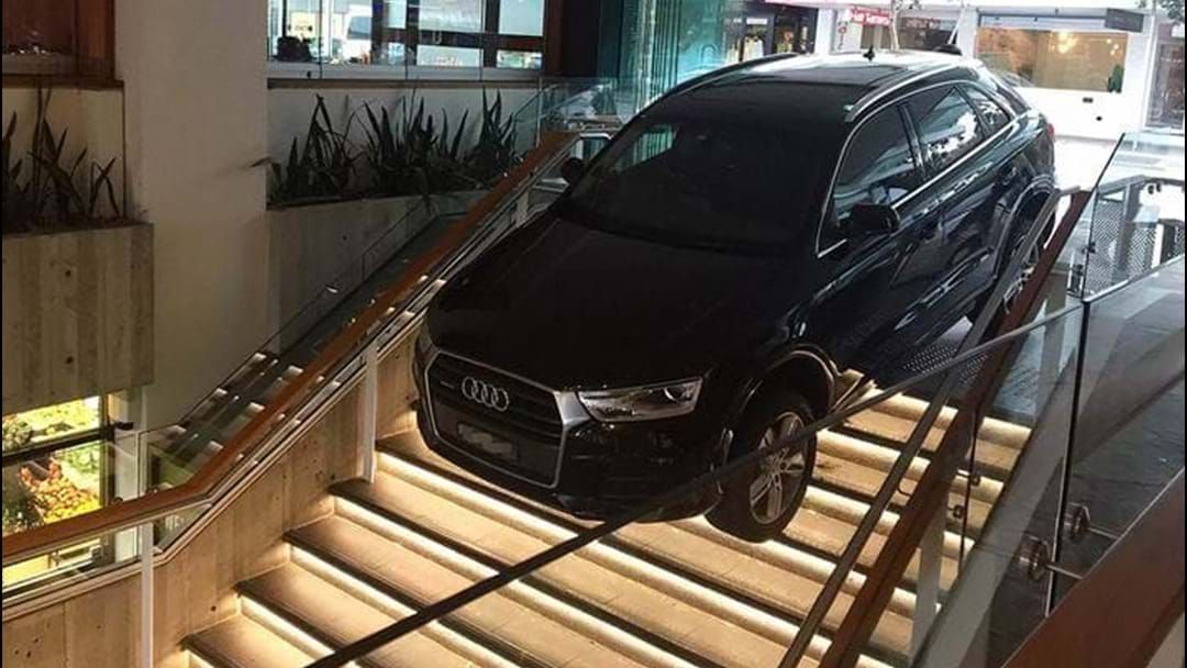 Article heading image for Classic Audi Driver Mistakes Stairs For Driveway In Sydney