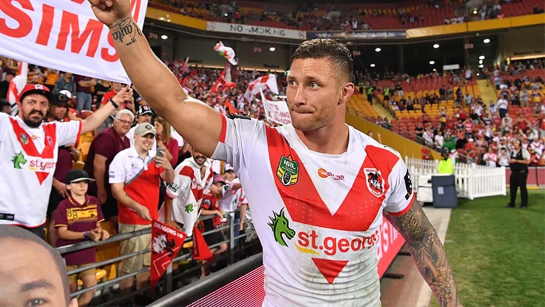 Article heading image for Dragons Lock-In Tariq Sims For Three More Years