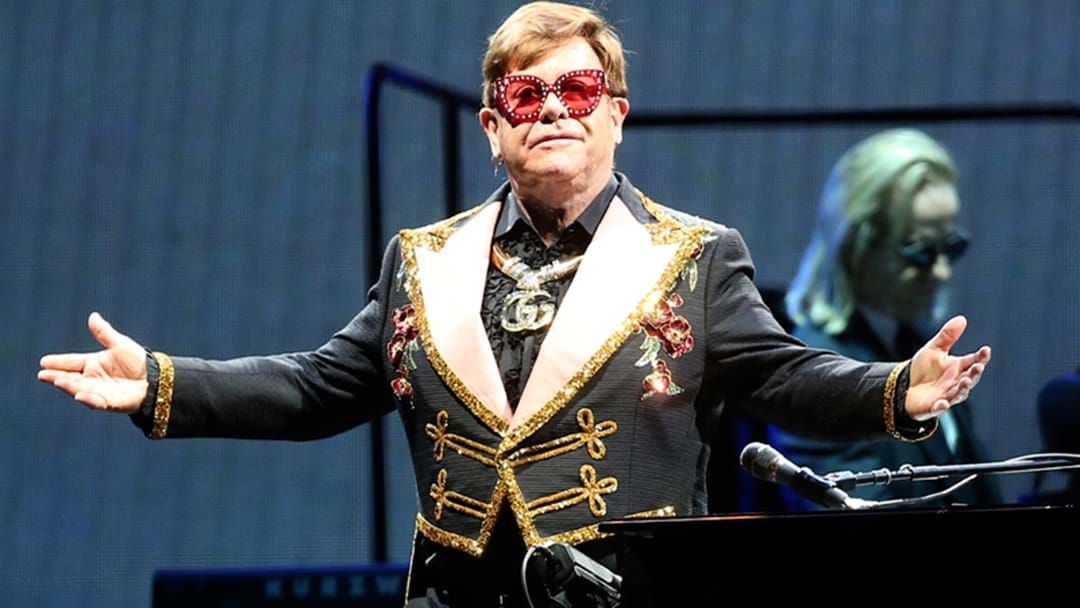 Article heading image for LISTEN | Elton John Absolutely Lets Rip At Two Security Guards Live At Perth Concert