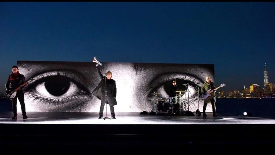 Article heading image for U2 Perform On The Hudson River