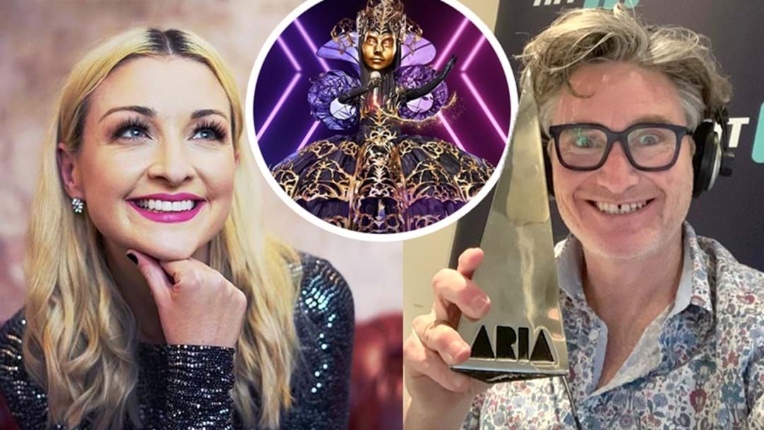 Article heading image for Did Hughesy Just Give His ARIA To The Masked Singer Runner Up Kate Miller-Heidke?!