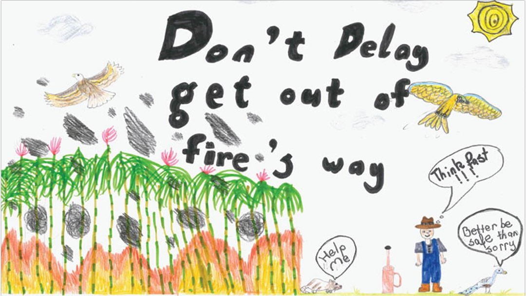 Article heading image for Artwork From North Queensland Kids In The Farm Safety Calendar Is The Cutest Thing 