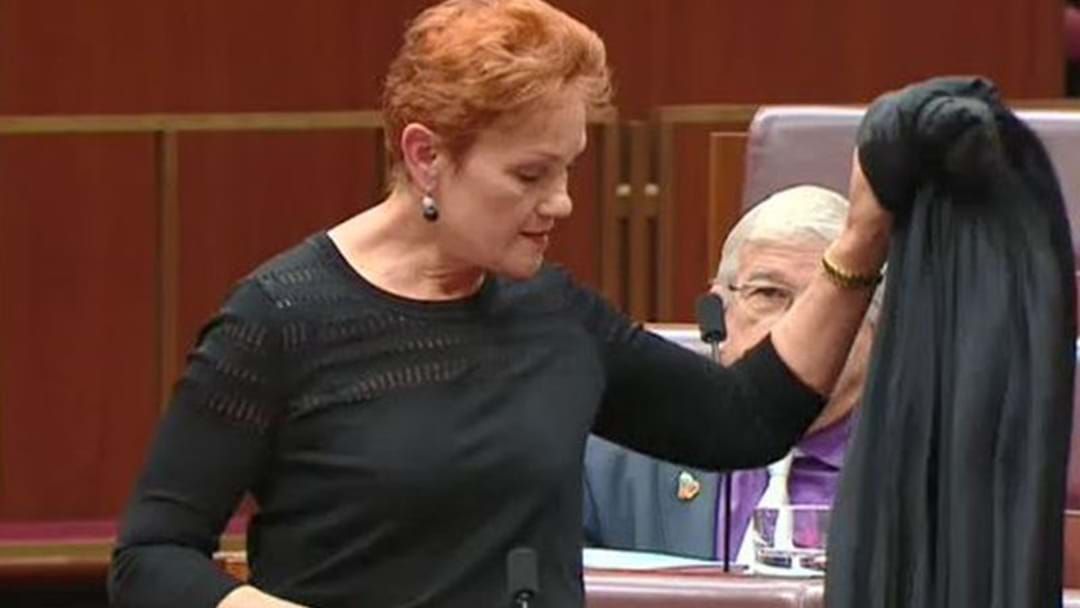 Article heading image for Pauline Hanson Explains Why She Wore A Burqa In Parliament