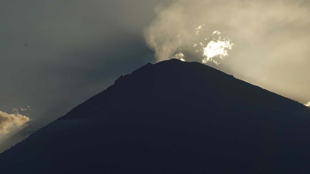 Article heading image for 130,000 People Relocated As Mount Agung Steam Cloud Forms