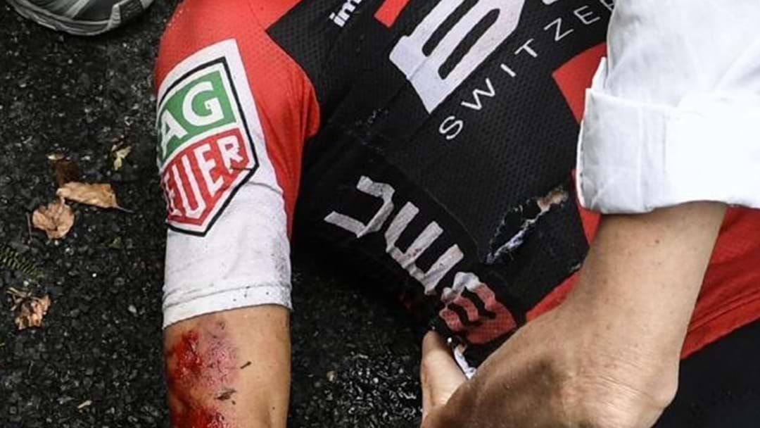Article heading image for Aussie Suffers Horrific Crash At Tour de France