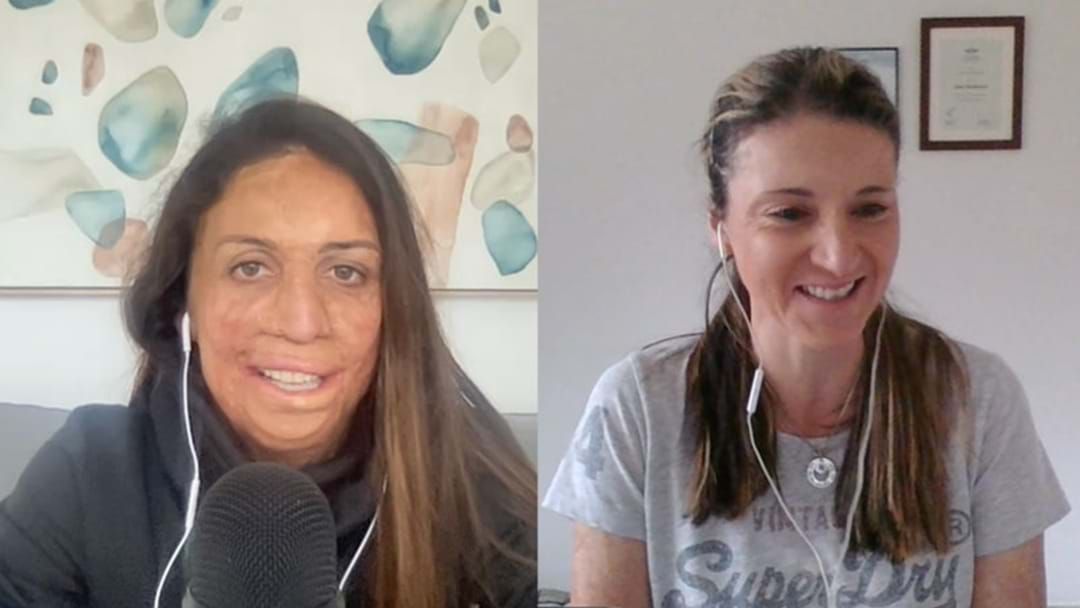 Article heading image for Turia Pitt & Kate Sanderson Have Reunited For The First Time Since The Kimberley Ultramarathon Fire
