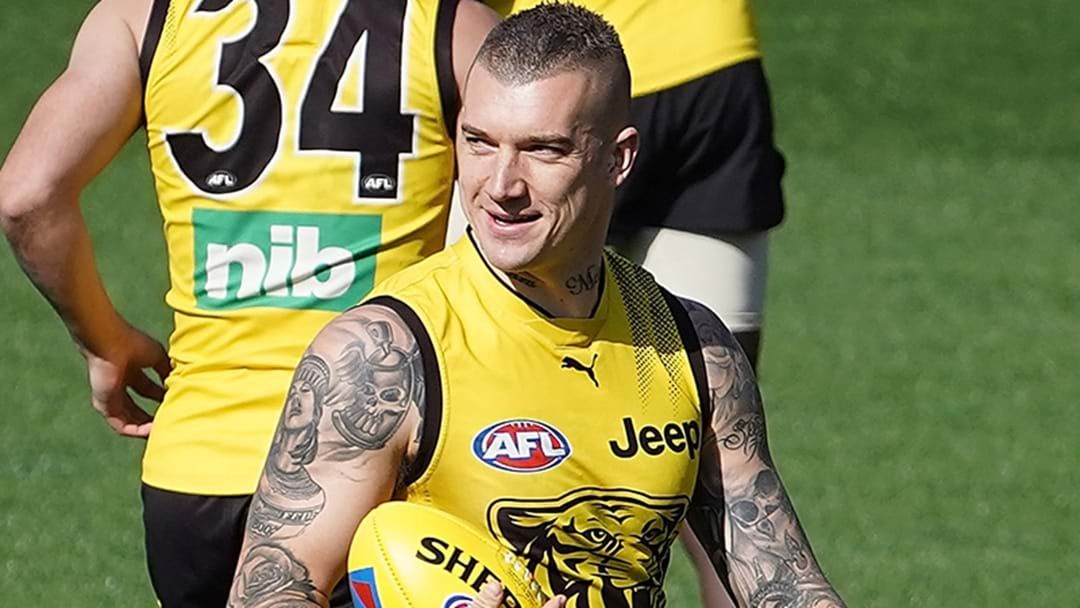 Article heading image for Damien Hardwick Opens Up On The Severity Of Dustin Martin's Injury