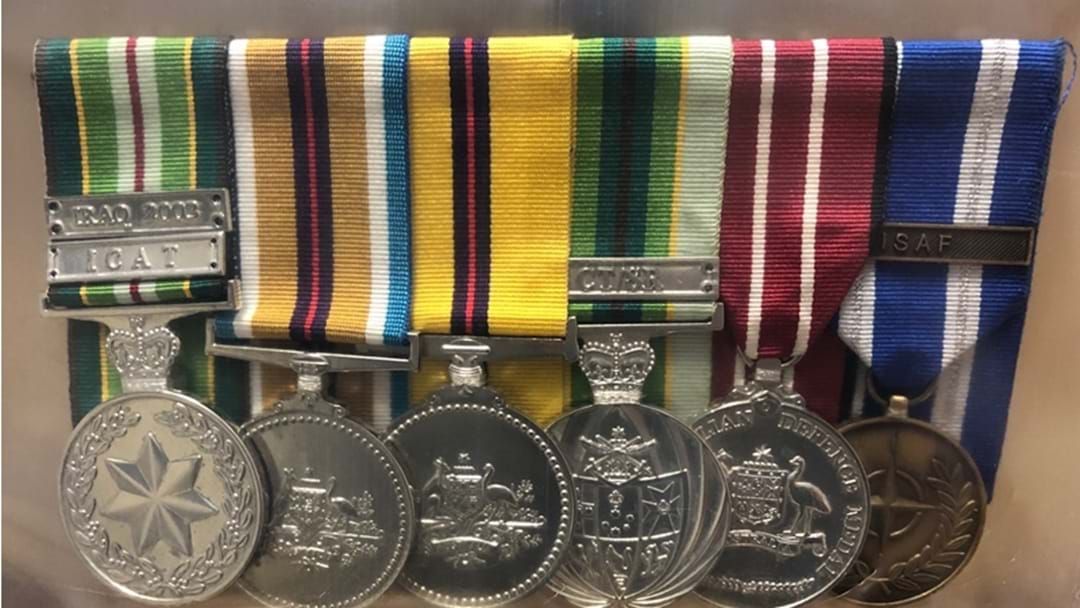 Article heading image for Military Medals Found in Toowoomba