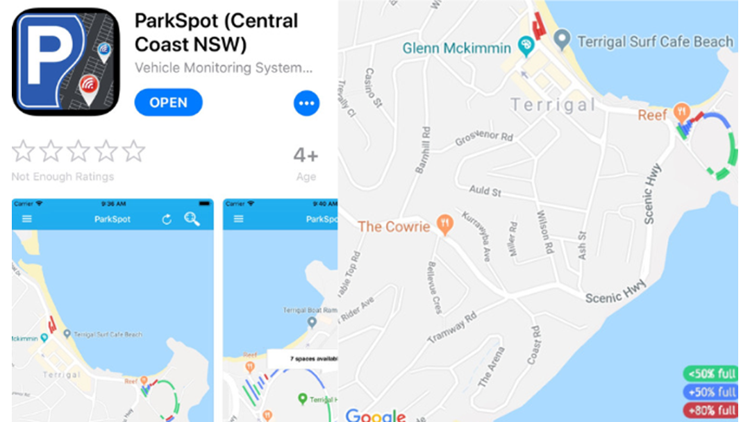 Article heading image for Would You Use This App To Find A Spot In Terrigal?