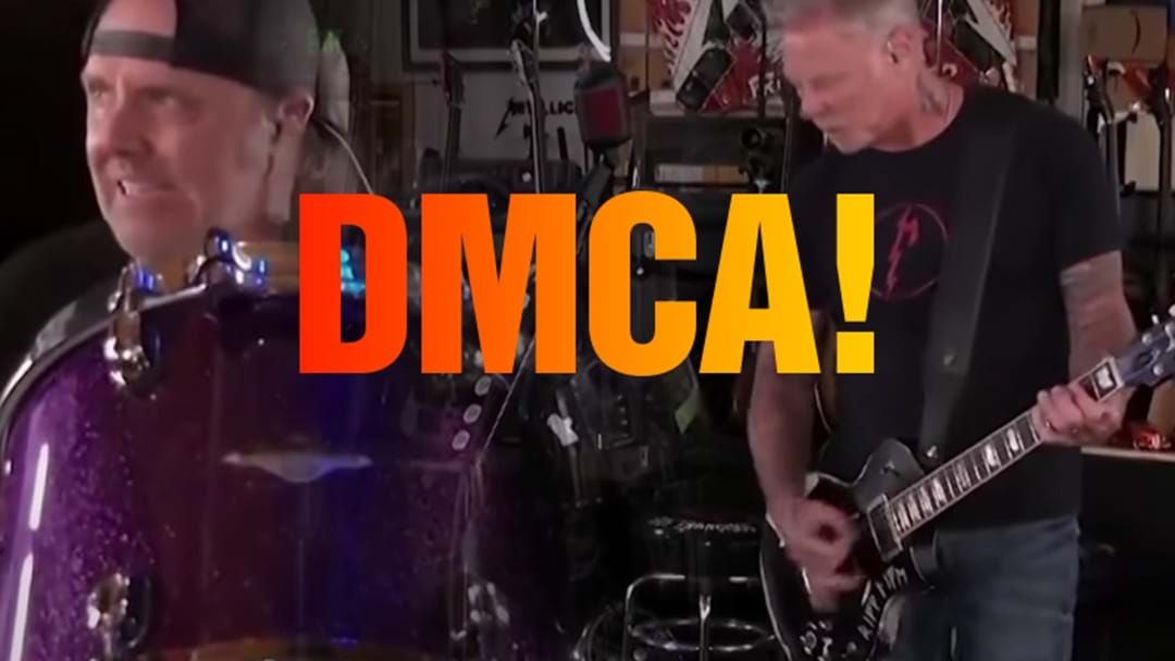 Article heading image for BLOCKED: Metallica's Rocking Performance Muted With Hilarious Results