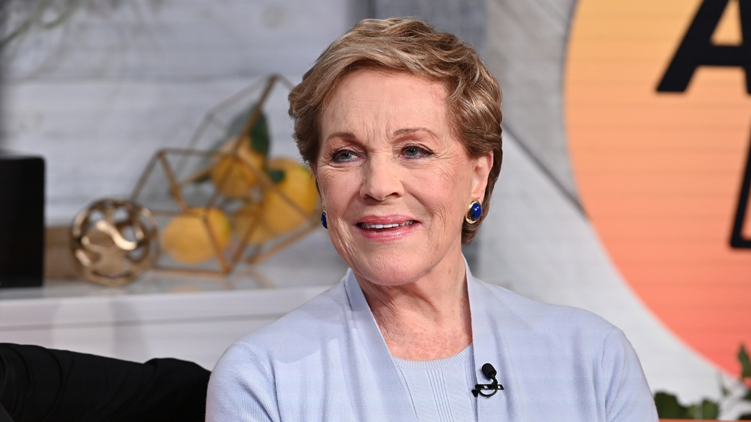 Julie Andrews opens up about their friendship with "Lovely" Princess Diaries co-star Anne Hathaway.
