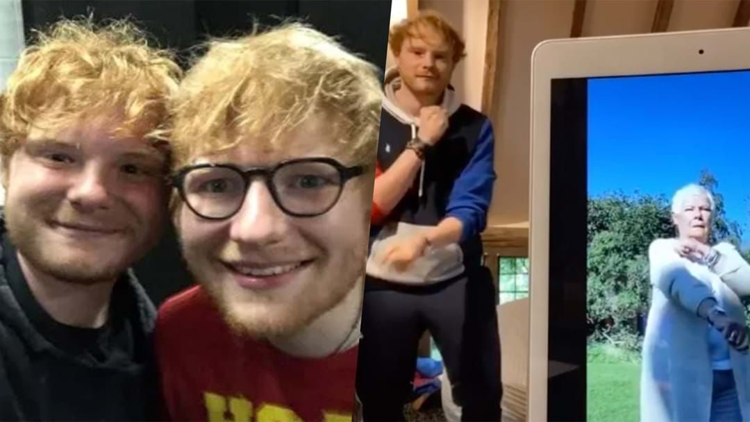 Article heading image for Dame Judi Dench Features In Hilarious TikTok's With Grandson And Ed Sheeran Asks Him If They're Related In Anyway Possible!