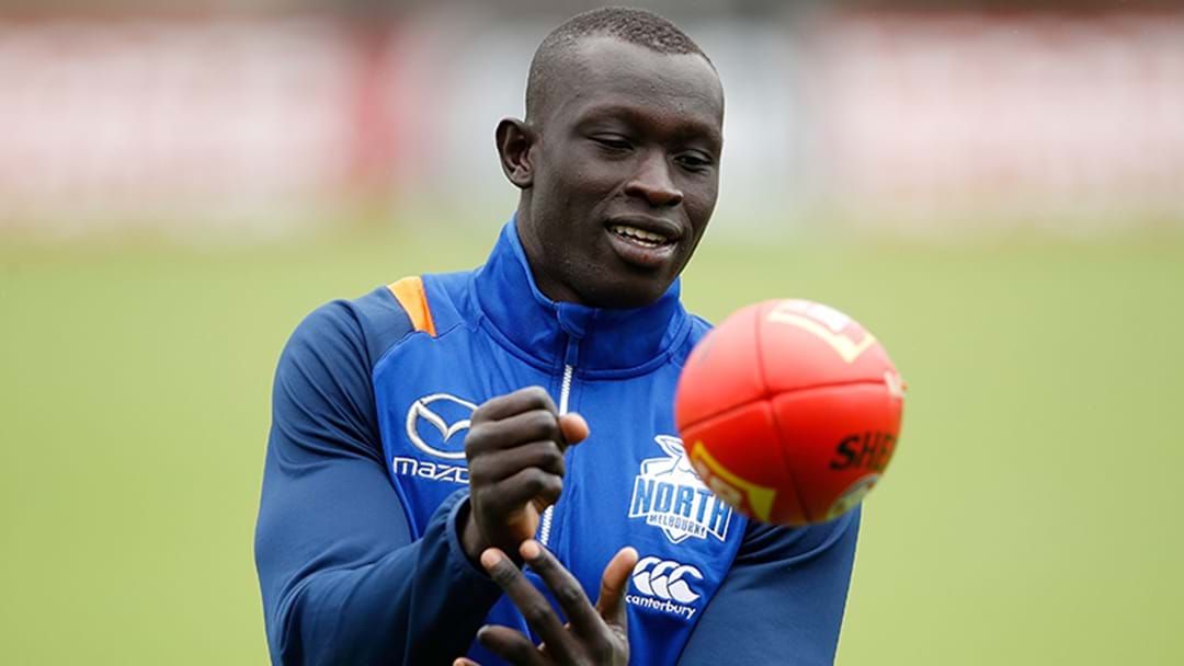 Article heading image for Majak Daw Returns As North Melbourne Forced To Make Late Change