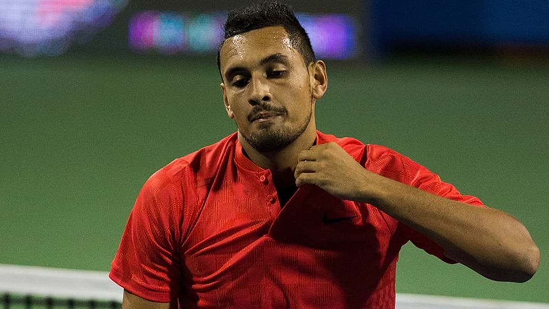 Article heading image for Nick Kyrgios Booed Off Court On Tennis Return