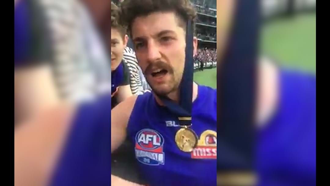 Article heading image for Tom Liberatore Gives The Loosest Interview During His Lap Of Honour