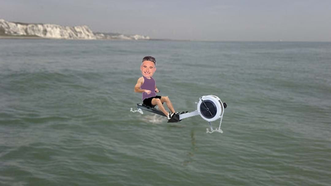 Article heading image for Hughesy Details His Plans To Row The English Channel While In Hotel Quarantine
