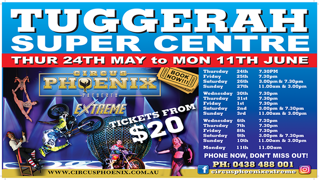 Article heading image for The Action Packed Circus Phoenix Extreme Is At Tuggerah!