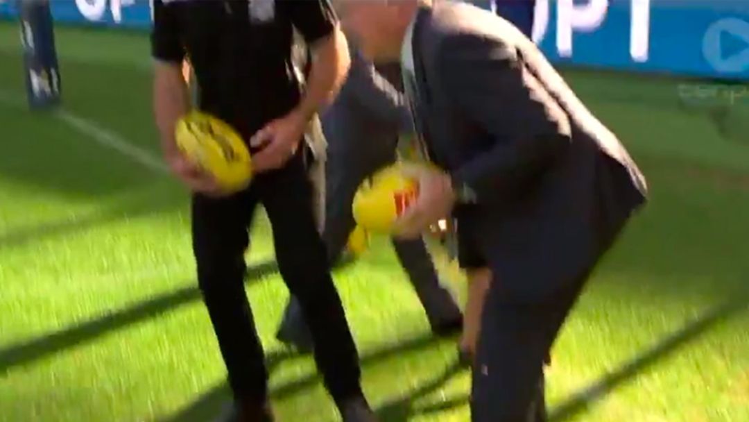 Article heading image for WA Politician Cops A Footy In The Nuts