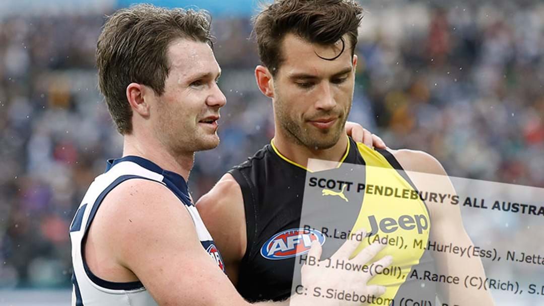 Article heading image for Scott Pendlebury Names His 2017 All-Australian Team