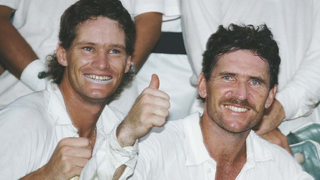 Article heading image for Allan Border Pays An Emotional Tribute To His Mate Dean Jones