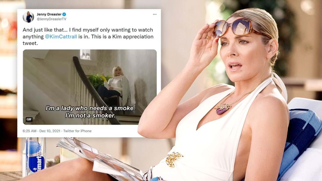 Article heading image for Kim Cattrall Throws Subtle Shade At 'And Just Like That'