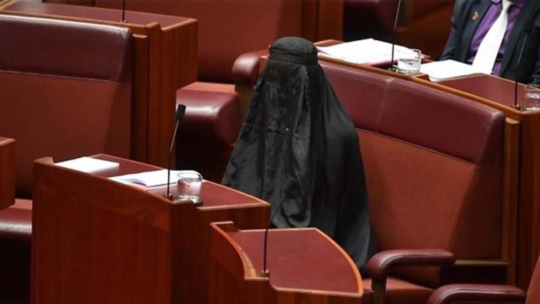 Article heading image for Pauline Hanson's Burqa Stunt May Spark Senate Dress Code Review