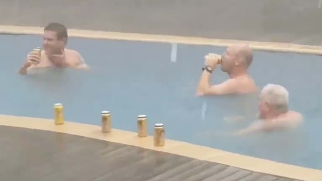 Article heading image for Blokes Spotted Sinking Birthday Tinnies In The Pool During Darwin's Cyclone
