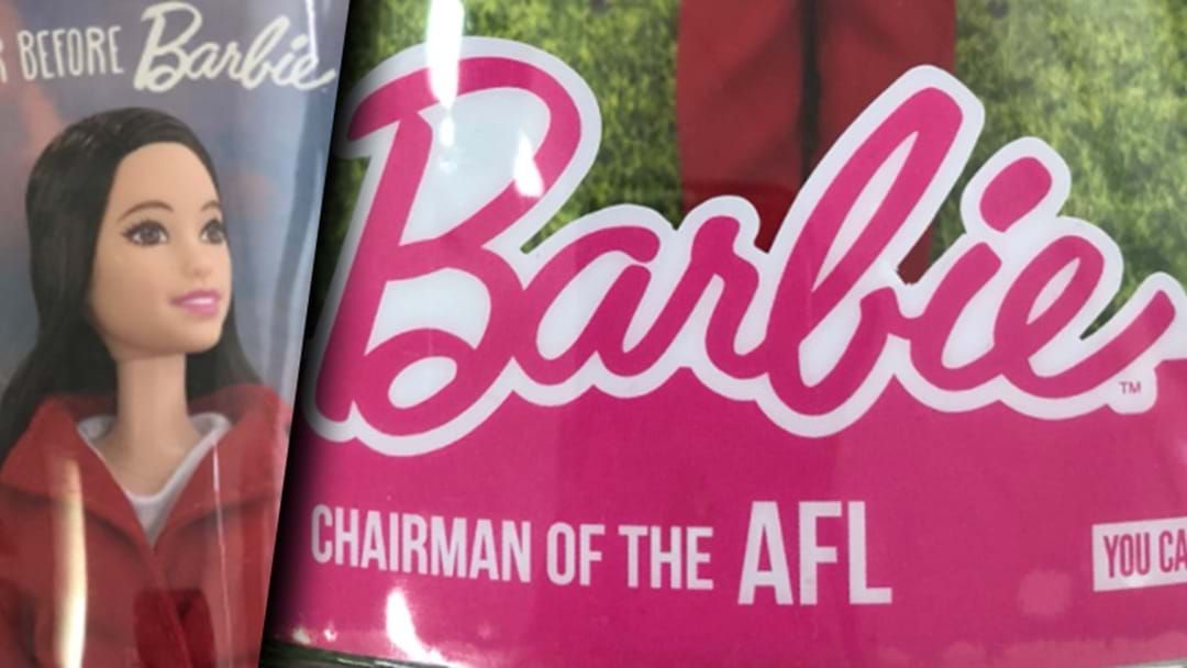 Article heading image for Mattel Has Created A Chairman Of The AFL Barbie