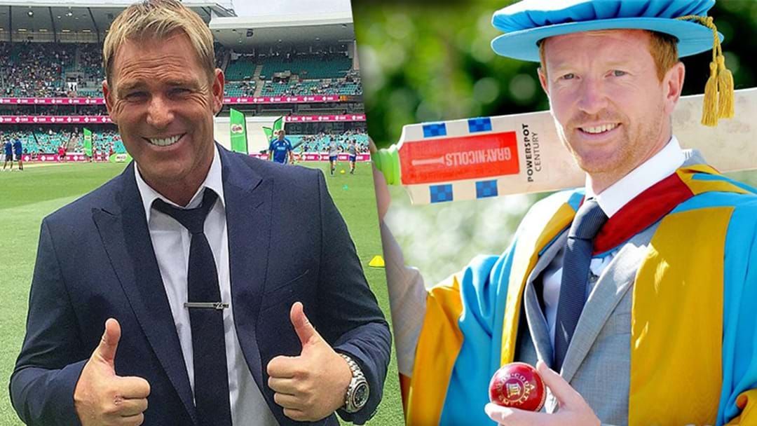 Article heading image for Warnie Destroys Former Ashes Foe In One Instagram Comment