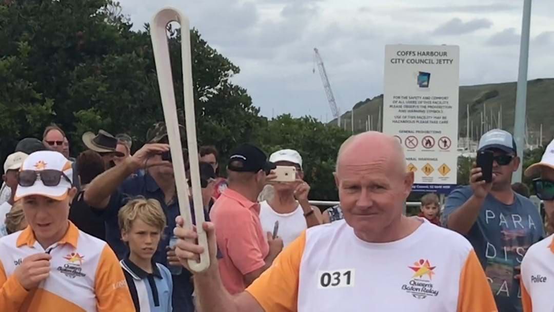 Article heading image for Queen's Baton Arrives in Coffs Harbour
