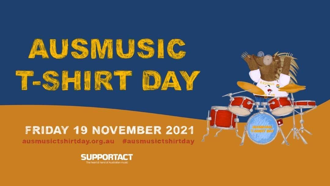 Article heading image for Ausmusic T-Shirt Day Returns November 19