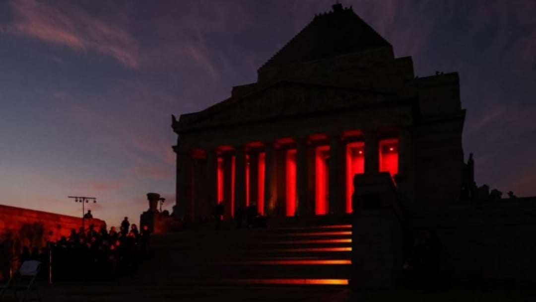 Article heading image for Melbourne Shrine Of Remembrance Scrap Rainbow Light Show Amid 'Sustained Abuse' 