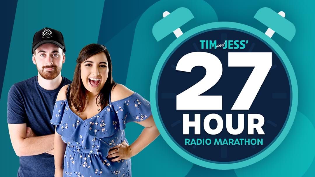 Article heading image for Tim & Jess' 27 Hour RADIO Marathon