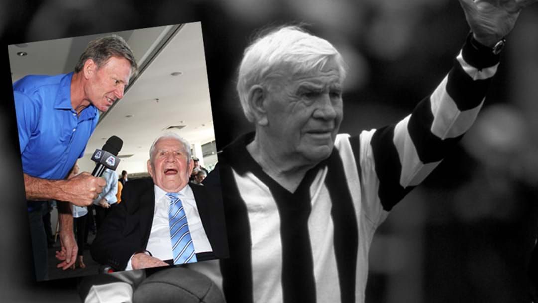 Article heading image for Sam Newman Pays Tribute To His Mate Lou Richards
