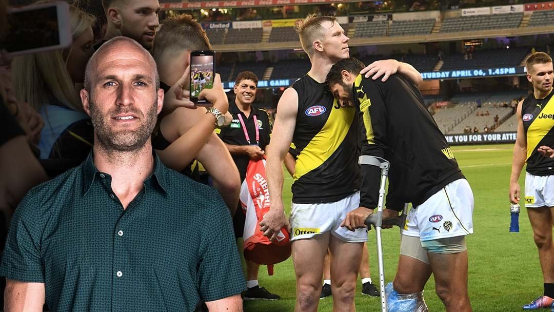 Article heading image for Chris Judd Says Richmond Can't Win The Flag Without Alex Rance