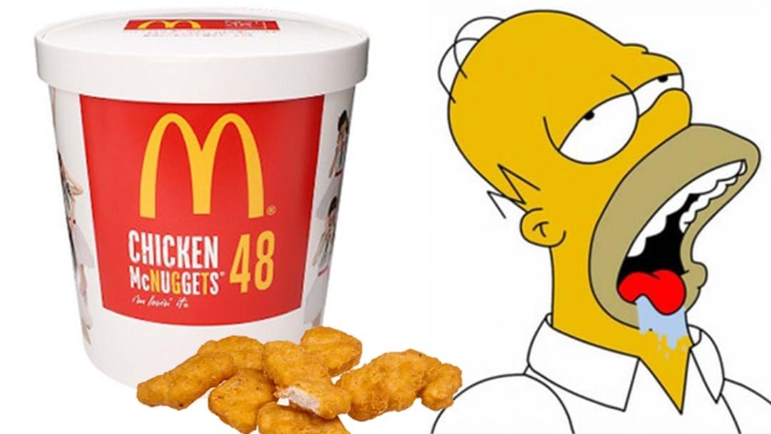 Article heading image for This McDonald's Is About To Start Selling Actual Buckets Of McNuggets