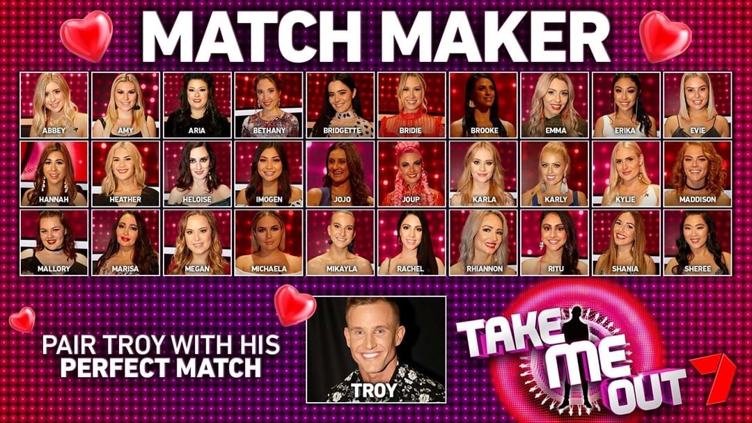 Article heading image for Did Bunbury boy Troy from 'Take Me Out' find love?!