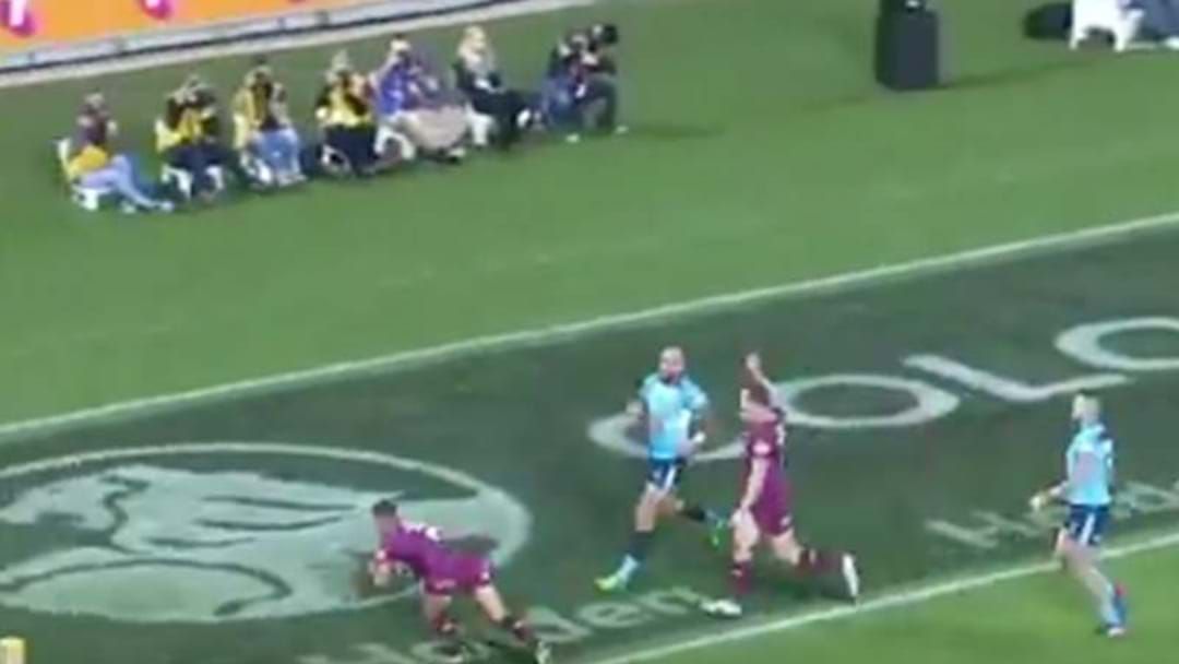 Article heading image for Cooper Cronk Nails One Of The Most Precise Kicks You'll Ever See In Rugby League